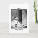 Horror Birthday Scary Creepy Weird Goth Dark Art  Card<br><div class="desc">From silly jokes to serious romantic statements, MiKa Art Zazzle shop has something for everyone. Canadiana, Japanese gifts, jewelry, cases for electronic devices, fun buttons, mug cups, ornaments, cards and posters….. Please take some time and look around. You may even find something you didn’t know you wanted! I’m curious about...</div>