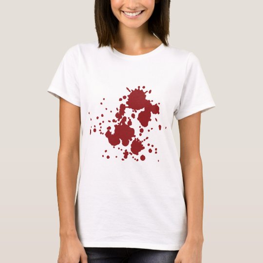horror blood stains T-Shirt