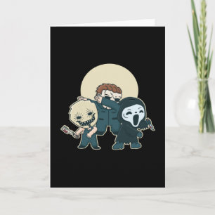 HORROR CHARACTERS CARD