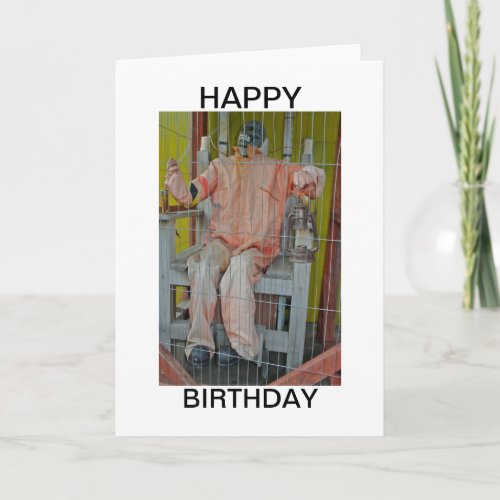 Horror Characters Happy Birthday Card