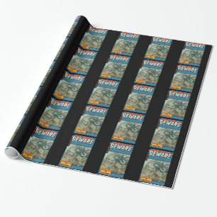 Horror Comic: Beware Wrapping Paper