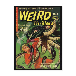 Horror Comic: Weird Thrillers 4 Postcard