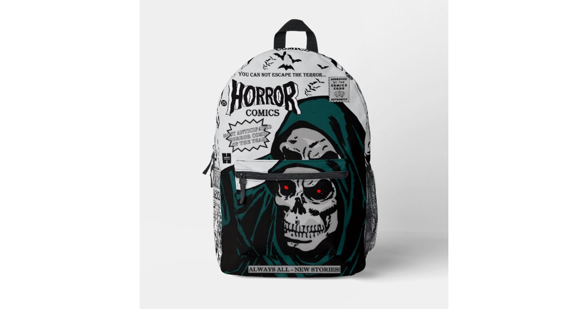 HORROR Comics Backpack | Zazzle