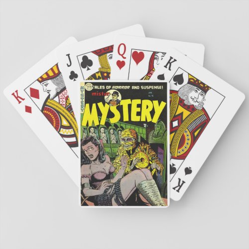 HORROR Comics Playing Cards Mister Mystery 16