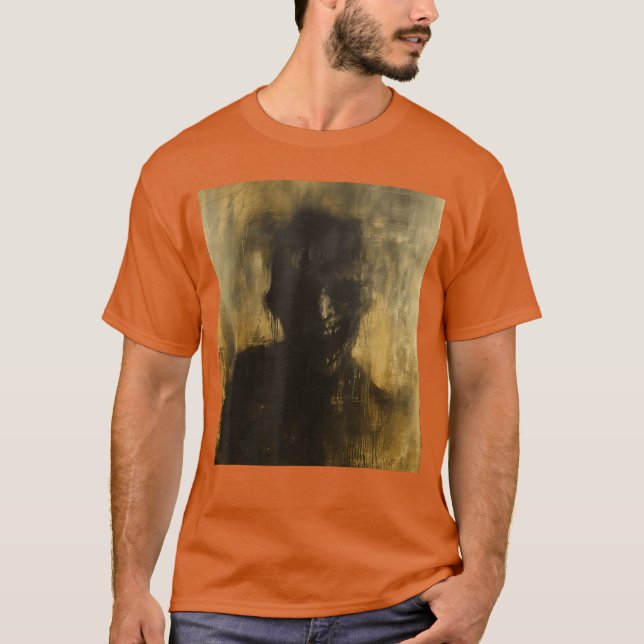 Horror Demon Skeleton Creature Creepy Hell Goth Oc T-Shirt (Front)