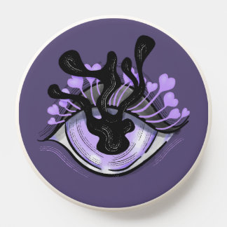 Horror Eye Goth Creepy Weird Purple PopSocket