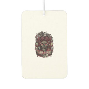 Horror Fan Club Halloween Demon Face Skulls Film R Air Freshener