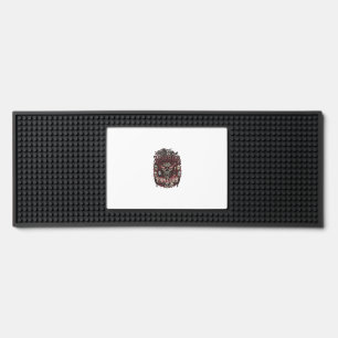 Horror Fan Club Halloween Demon Face Skulls Film R Bar Mat