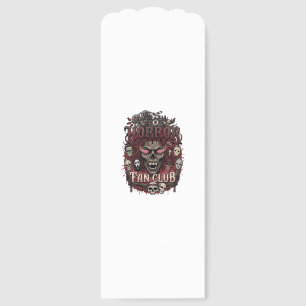 Horror Fan Club Halloween Demon Face Skulls Film R Bookmarks