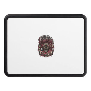Horror Fan Club Halloween Demon Face Skulls Film R Hitch Cover