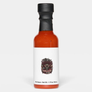 Horror Fan Club Halloween Demon Face Skulls Film R Hot Sauces