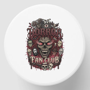Horror Fan Club Halloween Demon Face Skulls Film R Mini Candle Favors