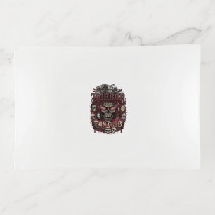 Horror Fan Club Halloween Demon Face Skulls Film R Trinket Tray