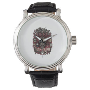 Horror Fan Club Halloween Demon Face Skulls Film R Watch