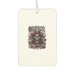 Horror Fan Club Halloween Screaming Skull Red Hood Air Freshener