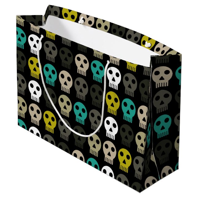 Horror Ghost Large Gift Bag (Back Angled)