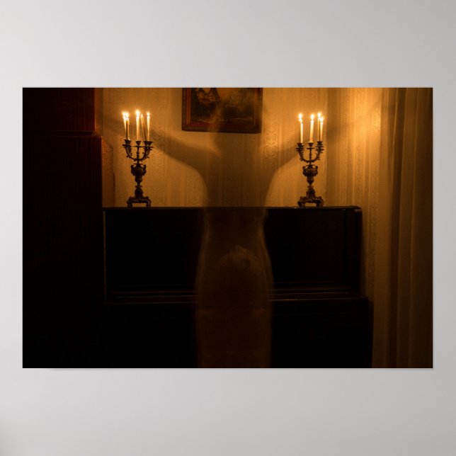 Horror ghosts in room poster (Front)