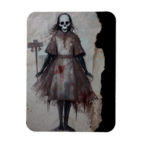 Horror Gift Zombie Goth Gothic Vodoo Puppe Magnet