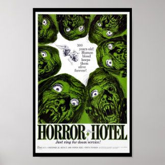 HORROR HOTEL POSTER