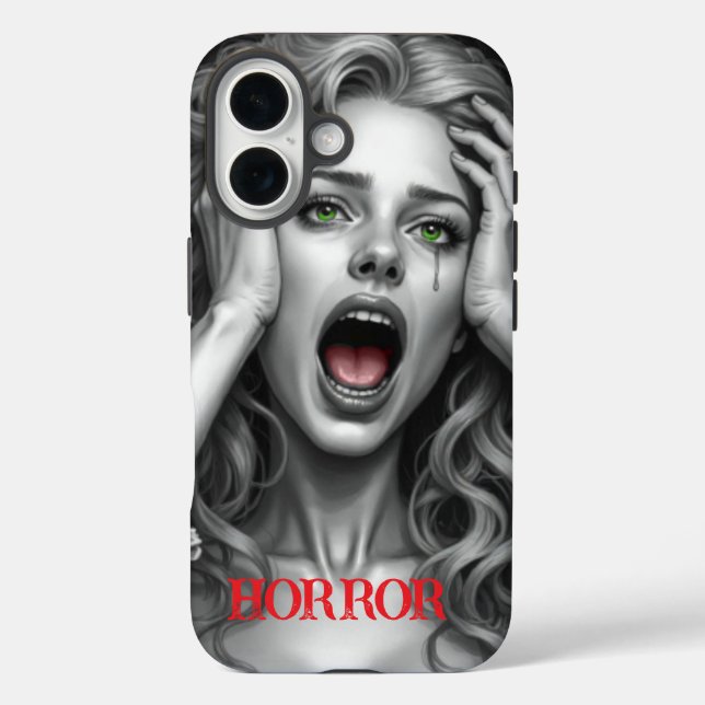 Horror Image Case-Mate iPhone Case (Back)