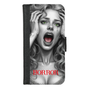 Horror Image iPhone 8/7 Wallet Case