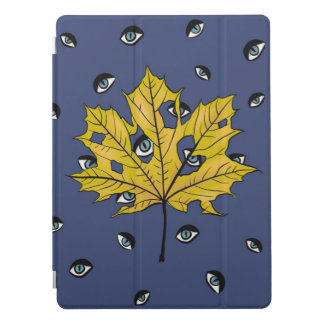 Horror Leaf Creepy Botanical Art iPad Pro Cover