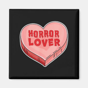 Horror Lover Candy Heart Valentines Day Halloween  Magnet