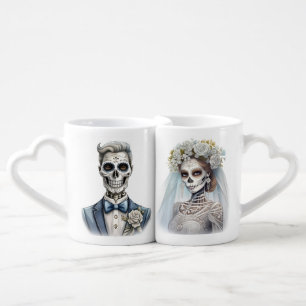 Horror Lovers Bride and Groom Lovers' mug