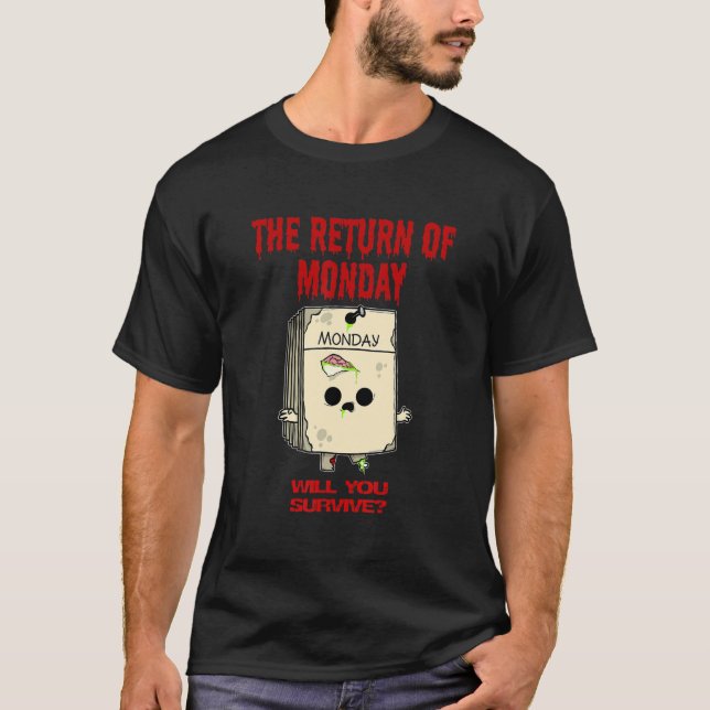 Horror Monday T-Shirt (Front)