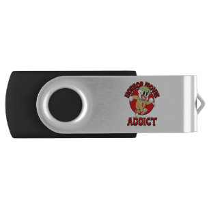 Horror Movie Addict Flash Drive