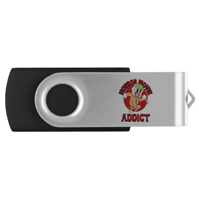 Horror Movie Addict  Flash Drive (Front)