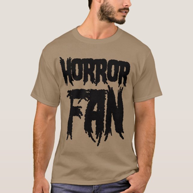 Horror Movie Fan Horror Fan boy T-Shirt (Front)