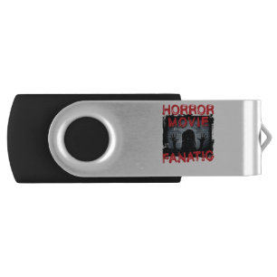 Horror Movie Fanatic Scary Films Flash Drive
