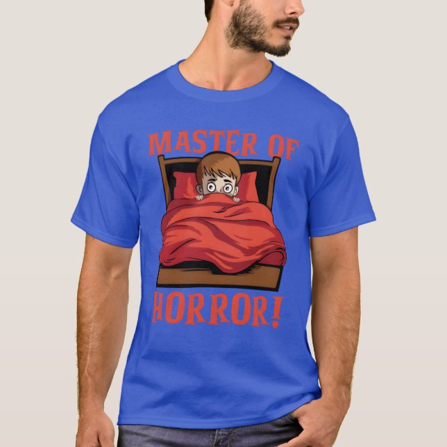 Horror Movie Gift Idea Scary Moviesrue Crime frien T-Shirt (Front)