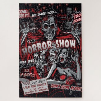 Horror movie Monsters Jigsaw Puzzle