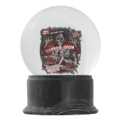 Horror movie Monsters spook show Snow Globe | Zazzle