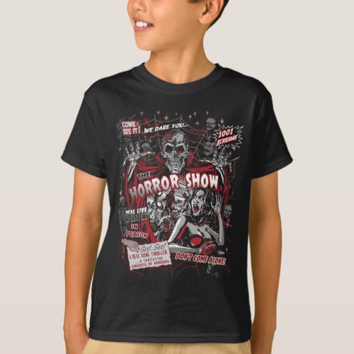 Horror movie Monsters spook show T_Shirt
