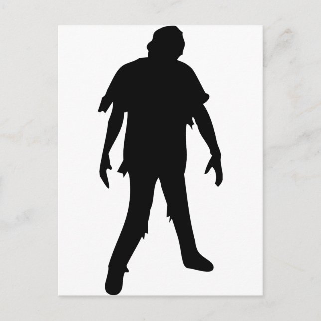 Horror Movie Zombie Dead Death Postcard (Front)