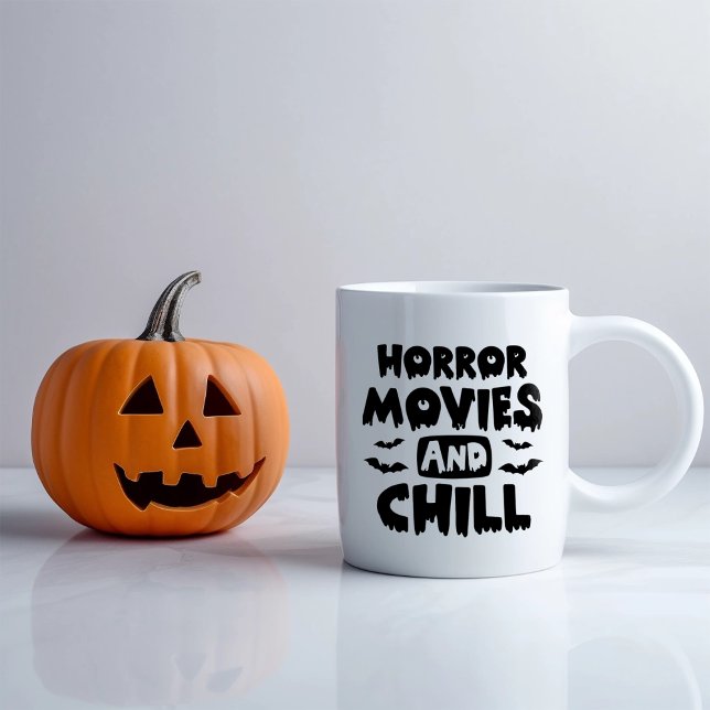 Horror Movies and Chill Coffee Mug (Creator Uploaded)