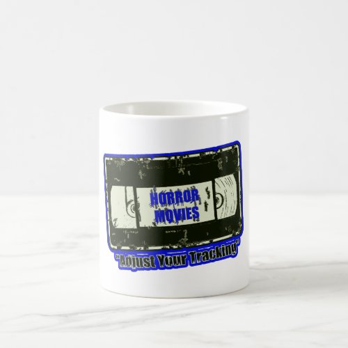 Horror Movies _Black  Blue Coffee Mug