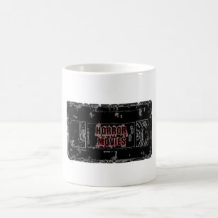 Horror Movies -Black & Red Coffee Mug