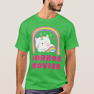 Horror Movies s Sarcastic Retro Horror girl T-Shirt