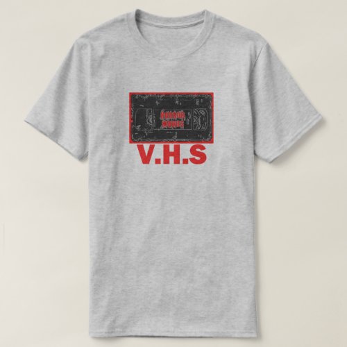 Horror Movies _VHS Red T_Shirt