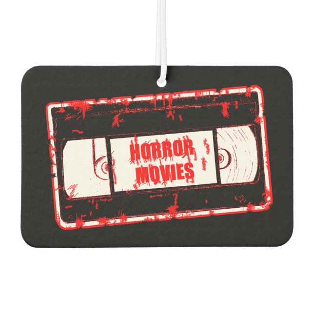 Horror Movies Video Cassette - Air Freshener (Front)