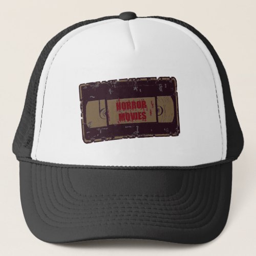 Horror Movies _Video Cassette Trucker Hat