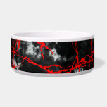 Horror Night Goth - Black and White,Red Bowl<br><div class="desc">Design by LEMAT WORKS
https://zazzle.com/lematworks*/collections
https://lematworks.com</div>