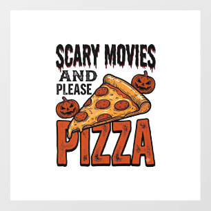 Horror Pizza Shirt for Scary Movie Night Fans_1 Floor Decals