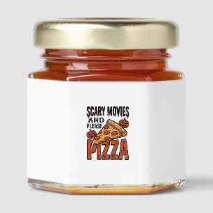 Horror Pizza Shirt for Scary Movie Night Fans_1 Honey Jar Favors