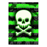 Horror Punk Skull Poster