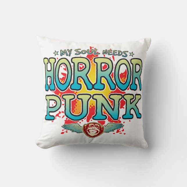 Horror Punk Soul Cushion (Front)